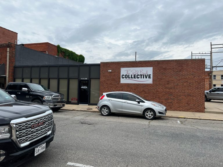 Red Brick collective sign