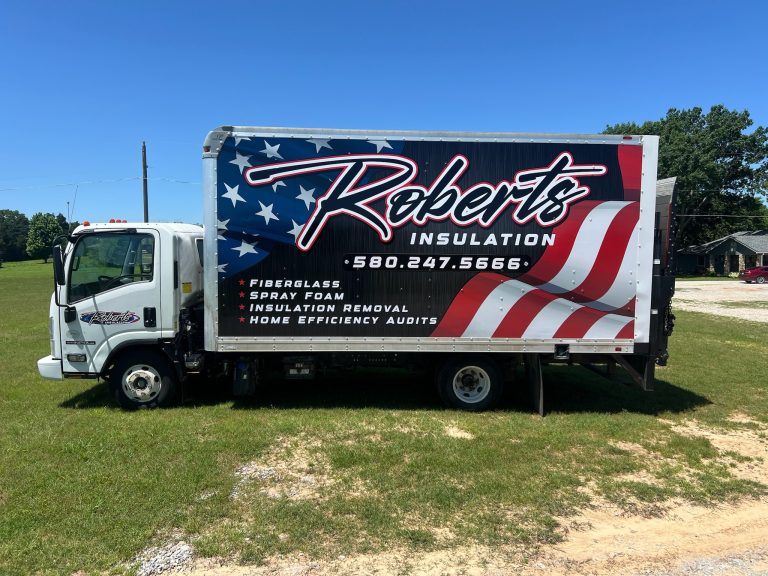 Robert’s Insulation Box Truck Wrap