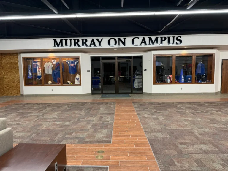 Interior Dimensional Letters for Murray on Campus Store
