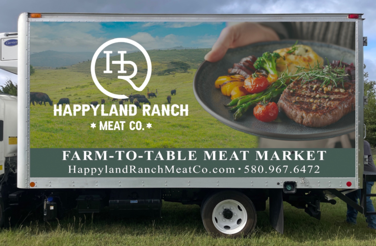 Happyland Ranch Truck Wrap